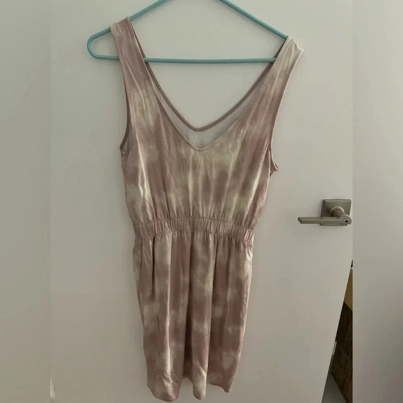Express pink tie dye casual dress - Picture 2 of 4